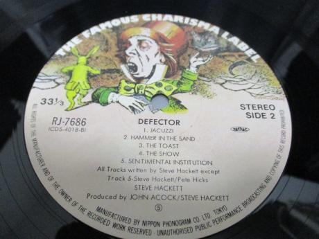 ( Genesis ) Steve Hackett Defector Japan Orig. LP OBI