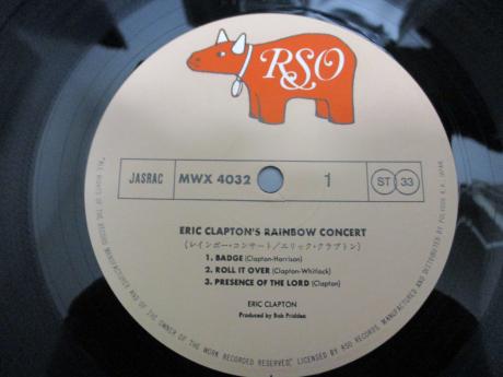 Eric Clapton Rainbow Concert Japan Rare LP OBI