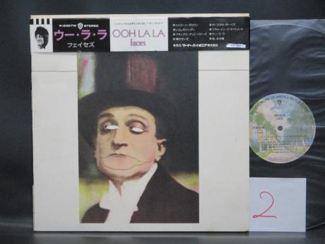 2. Faces OOH LA LA Japan Orig. LP OBI POSTER COMPLETE