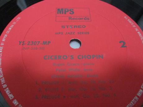 Eugen Cicero Cicero's Chopin Japan Orig. LP OBI G/F DIF