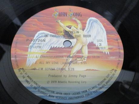 Led Zeppelin In Through the Out Door Japan Orig. LP OBI COMPLETE
