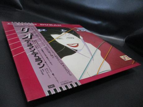 Duran Duran Rio Japan Early Press LP OBI INSERT