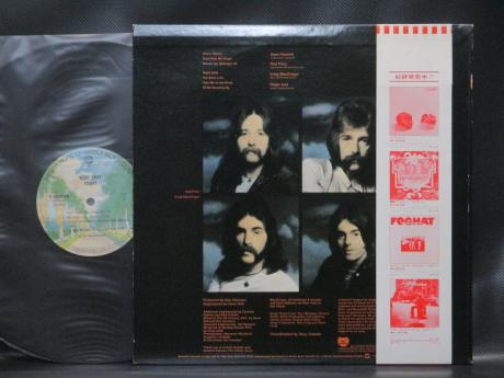 Foghat Night Shift Japan Orig. LP OBI INSERT