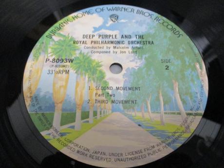 Deep Purple Royal Philharmonic Orchestra Japan Rare LP OBI