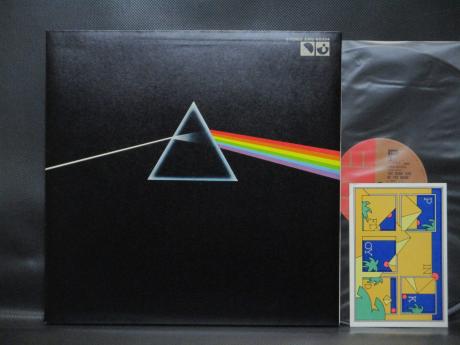 Pink Floyd Dark Side of the Moon Japan EMI LP 2POSTERS