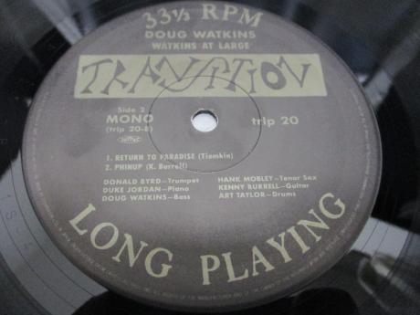 Doug Watkins At Large Japan LTD LP OBI INSERT