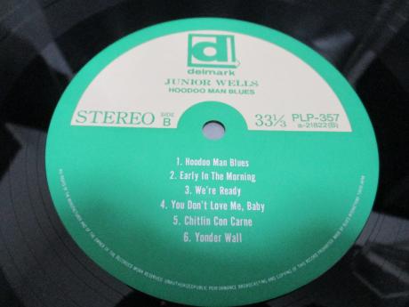 Junior Wells' Chicago Blues Band With Buddy Guy Hoodoo Man Blues Japan Rare LP GREEN OBI