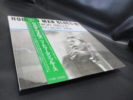 Junior Wells' Chicago Blues Band With Buddy Guy Hoodoo Man Blues Japan Rare LP GREEN OBI