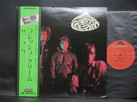 Cream Fresh Cream Japan Early Press LP GREEN OBI