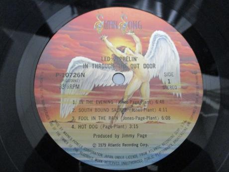 Led Zeppelin In Through the Out Door Japan Orig. LP OBI COMPLETE
