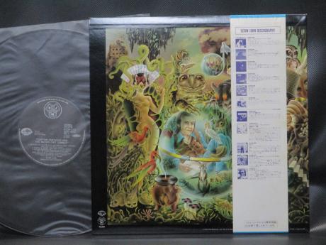 Elton John Captain Fantastic Japan Rare LP BLUE OBI