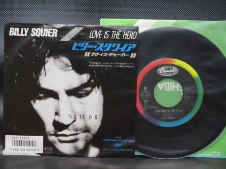 Billy Squier Love is the Hero Japan Orig. 7" PS