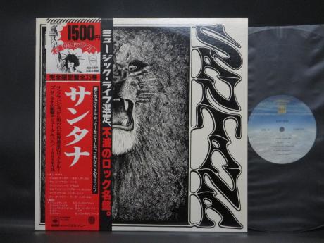 Santana 1st Same Title Japan LTD LP RED OBI