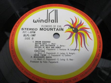 Mountain Flowers Of Evil Japan Orig. LP CAP OBI BOOKLET