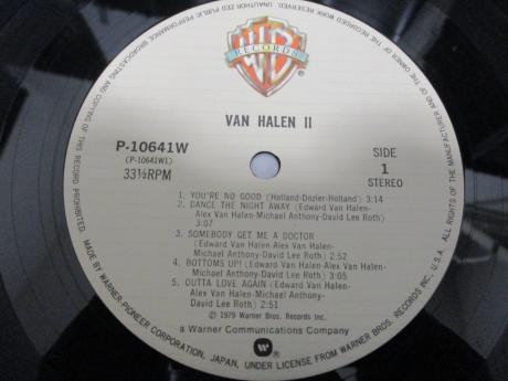 Van Halen II Japan Orig. LP OBI RARE PIN-UP