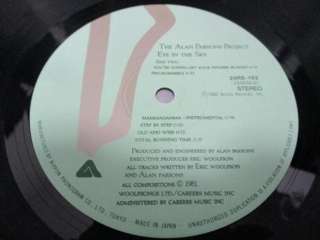 Alan Parsons Project Eye In The Sky Japan Orig. LP OBI