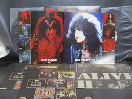 Kiss Alive II Japan Orig. 2LP OBI TATTOO SHEET