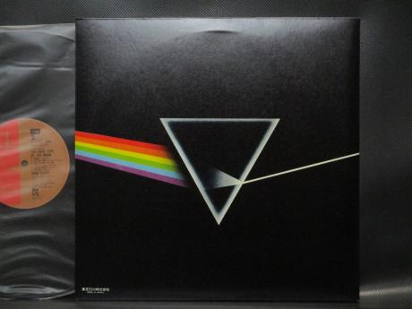 Pink Floyd Dark Side of the Moon Japan EMI LP 2POSTERS