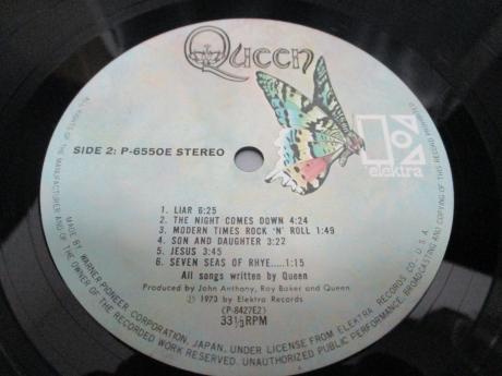 Queen 1st Same Title Japan Tour ED LP GRAY OBI