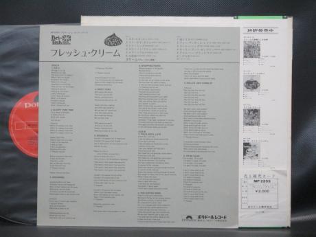 Cream Fresh Cream Japan Early Press LP GREEN OBI