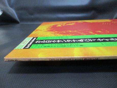 Carlos Santana & Buddy Miles Live Japan Quadraphonic 4CH LP OBI