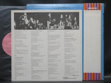 Four Tops Night Lights Harmony Japan Orig. LP OBI