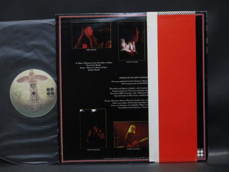 Kansas Masque Japan Rare LP RED OBI INSERT