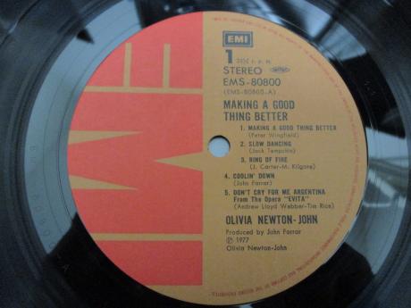 Olivia Newton-John Making A Good Thing Better Japan Orig. LP BIG OBI