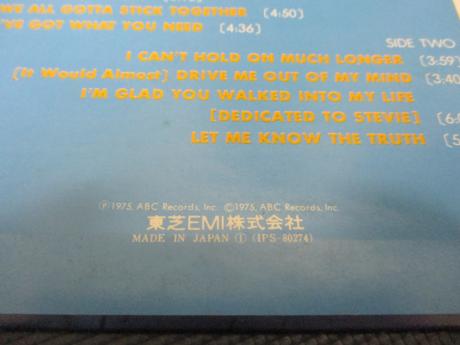 Four Tops Night Lights Harmony Japan Orig. LP OBI