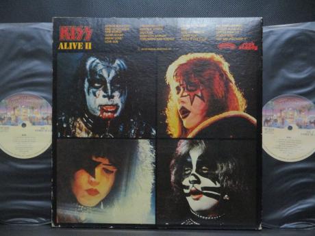 Kiss Alive II Japan Orig. 2LP OBI TATTOO SHEET