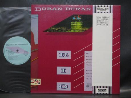 Duran Duran Rio Japan Early Press LP OBI INSERT