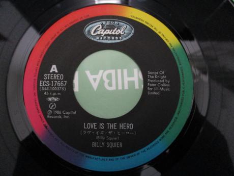 Billy Squier Love is the Hero Japan Orig. 7" PS