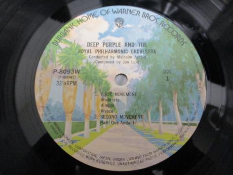 Deep Purple Royal Philharmonic Orchestra Japan Rare LP OBI