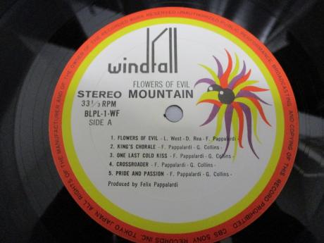 Mountain Flowers Of Evil Japan Orig. LP CAP OBI BOOKLET