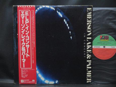 ELP Emerson Lake & Palmer In Concert Japan Orig. LP OBI