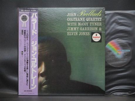 John Coltrane Quartet Ballads Japan Rare LP PURPLE OBI