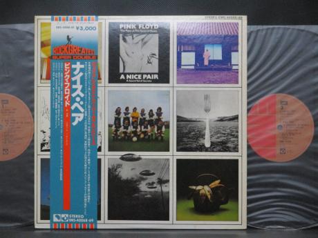 Pink Floyd A Nice Pair Japan ROCK GREATEST 2LP OBI