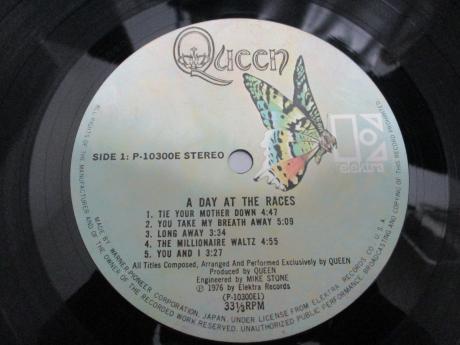 Queen A Day at the Races Japan Orig. LP OBI INSERT