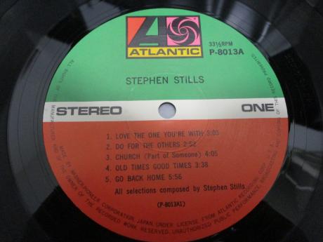 Stephen Stills 1st Same Title Japan Early Press LP OBI