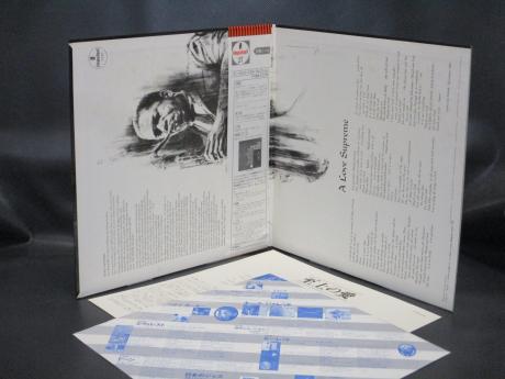 John Coltrane A Love Supreme Japan Rare LP OBI DISCOGRAPHY