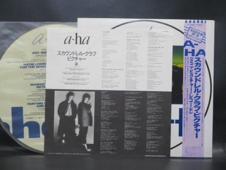 A-Ha Scoundrel Club Japan Tour LTD LP OBI PICTURE DISC