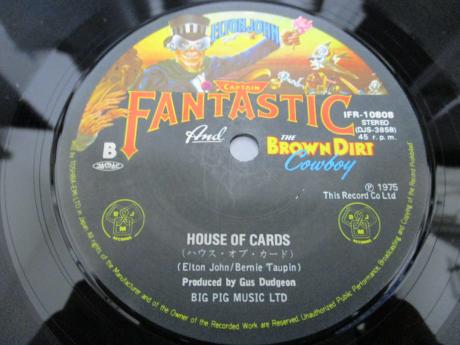 Elton John Someone Saved My Life Tonight Japan Orig. 7" RARE PS