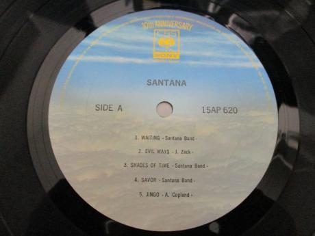 Santana 1st Same Title Japan LTD LP RED OBI