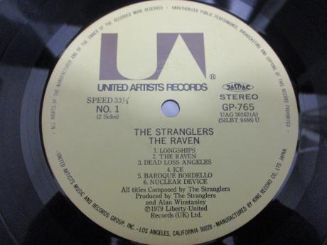 2. Stranglers The Raven Japan Orig. LP OBI 3D COVER