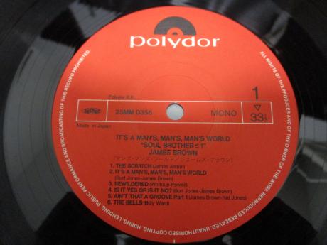James Brown It's A Man's Man's Man's World Japan Rare LP OBI