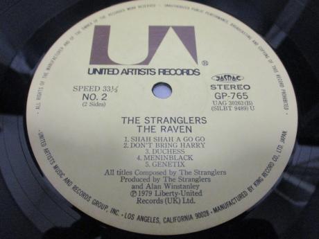 2. Stranglers The Raven Japan Orig. LP OBI 3D COVER