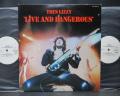 Thin Lizzy Live And Dangerous Japan Orig. PROMO 2LP WHITE LABEL