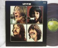 Beatles Let It Be Japan Orig. LP INSERT RED WAX