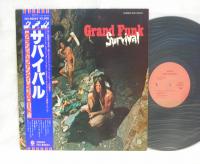 Grand Funk Railroad Survival Japan Rare LP BLUE OBI NM