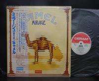 Camel Mirage Japan Rare LP WHITE OBI INSERT